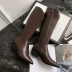 women s  pointed toe high-heeled leather boots nihaostyles wholesale clothing NSCA80480