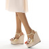 women s floral silk high heel sandals nihaostyles wholesale clothing NSCA80482