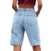summer women s wide-leg denim shorts nihaostyles wholesale clothing  NSJM80528