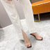 women s thick high-heeled crystal heel slippers nihaostyles wholesale clothing NSCA80568