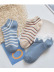 short polyester cotton socks 6-pairs nihaostyles clothing wholesale NSLSD80696
