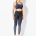 gradient color yoga underwear high-waist pants high stretch yoga suit nihaostyles clothing wholesale NSXER80753