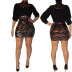 women s sexy striped sequin short package hip dress nihaostyles wholesale clothing NSCYF80792