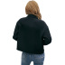 autumn women s long sleeve lapel short coat nihaostyles wholesale clothing NSJM80802