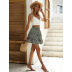 women s cusual floral daisy print skirt nihaostyles wholesale clothing NSJM80808