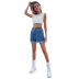 women s high waist casual denim shorts nihaostyles wholesale clothing NSJM80813