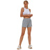 women s elastic high waist casual shorts nihaostyles wholesale clothing NSJM80817