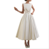 Sleeveless Slim Pure Color dress nihaostyles clothing wholesale NSYIS81348
