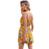 women s v-neck sling backless floral jumpsuit nihaostyles wholesale clothing NSJM80948