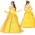 Halloween  cosplay costume Belle princess dress nihaostyles wholesale halloween costumes NSQHM80977