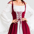 Halloween cosplay costume medieval Renaissance dress nihaostyles wholesale halloween costumes NSQHM80983