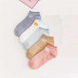 Short Striped Sweat-absorbent Socks 10-pairs nihaostyles clothing wholesale NSLSD80991