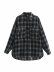 women s two-color plaid shirt coat nihaostyles wholesale clothing NSAM81004