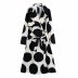 autumn women s polka dot windbreaker jacket nihaostyles wholesale clothing NSAM81021
