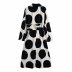 autumn women s polka dot windbreaker jacket nihaostyles wholesale clothing NSAM81021