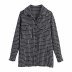 checkered shirt jacket nihaostyles clothing wholesale NSAM81032