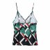 geometric pattern printing camisole nihaostyles clothing wholesale NSAM81034