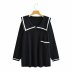 Middy collar knitted dress nihaostyles clothing wholesale NSAM81037