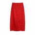 polka dot straight skirt nihaostyles clothing wholesale NSAM81042