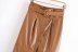 faux leather slit skirt nihaostyles clothing wholesale NSAM81051