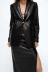 imitation leather suit jacket nihaostyles clothing wholesale NSAM81062