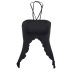 solid color hanging neck camisole nihaostyles clothing wholesale NSMG81134