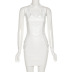 solid color halter strap dress nihaostyles clothing wholesale NSXPF81231