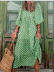 long-sleeved loose plaid dress nihaostyles wholesale clothing NSXIA83178