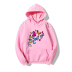 color butterfly print long-sleeved Fleece hoodie nihaostyles clothing wholesale NSYAY83252
