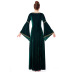 vestido de palacio aristocrático verde oscuro nihaostyles al por mayor disfraces de halloween NSPIS81384