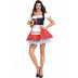 Beer bar waitress dress set nihaostyles clothing wholesale NSPIS81389