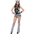 White Tiger Animal Cosplay Costume set nihaostyles wholesale halloween costumes NSPIS81391