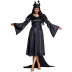 Conjunto de vestido de cola de bruja oscura malvada nihaostyles al por mayor disfraces de halloween NSPIS81402