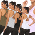 high stretch loose hollow yoga vest nihaostyles clothing wholesale NSZLJ81465