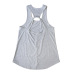 high stretch loose hollow yoga vest nihaostyles clothing wholesale NSZLJ81465
