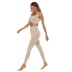 seamless vertical stripes bra high waist leggings high stretch yoga suit nihaostyles clothing wholesale NSZLJ81469