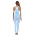 lattice Bra high waist leggings high stretch yoga suit nihaostyles clothing wholesale NSZLJ81471