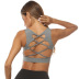 hollow high-stretch yoga bra nihaostyles clothing wholesale NSZLJ81474
