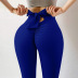 high stretch high waist tie bow yoga leggings nihaostyles clothing wholesale NSZLJ81479