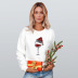 heat transfer long-sleeved pullover round neck sweatshirt nihaostyles clothing wholesale NSMDF81521