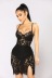women s crochet lace sling dress nihaostyles clothing wholesale NSDMS77164