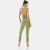 women s fitness vest hip-lifting leggings two-piece yoga suit nihaostyles clothing wholesale NSSMA77186