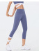 Pantalones de yoga de fitness recortados de secado rápido de cintura alta para mujer ropa de nihaostyles al por mayor NSSMA77187