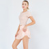 women s quick-drying T-shirt short skirt two-piece yoga suit nihaostyles clothing wholesale NSSMA77188