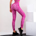 women s print high waist quick-drying high-elastic leggings nihaostyles clothing wholesale NSSMA77189