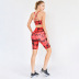 women s digital printing sports bra high waist shorts two-piece yoga suit nihaostyles clothing wholesale NSSMA77197