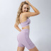  tight-fitting elastic quick-drying two-piece yoga suit nihaostyles clothing wholesale  NSSMA77228