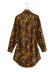 women s leopard print shirt dress with belt nihaostyles clothing wholesale NSXPF77236
