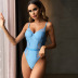 Buds Hanging Mesh Stitching One-Piece Lingerie NSRBL77265