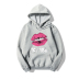Women s lip print loose plus fleece hoodie nihaostyles clothing wholesale NSYAY77477
